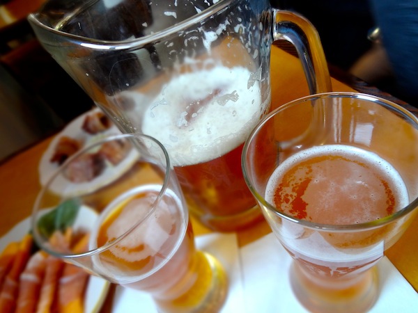 pitchers of beer